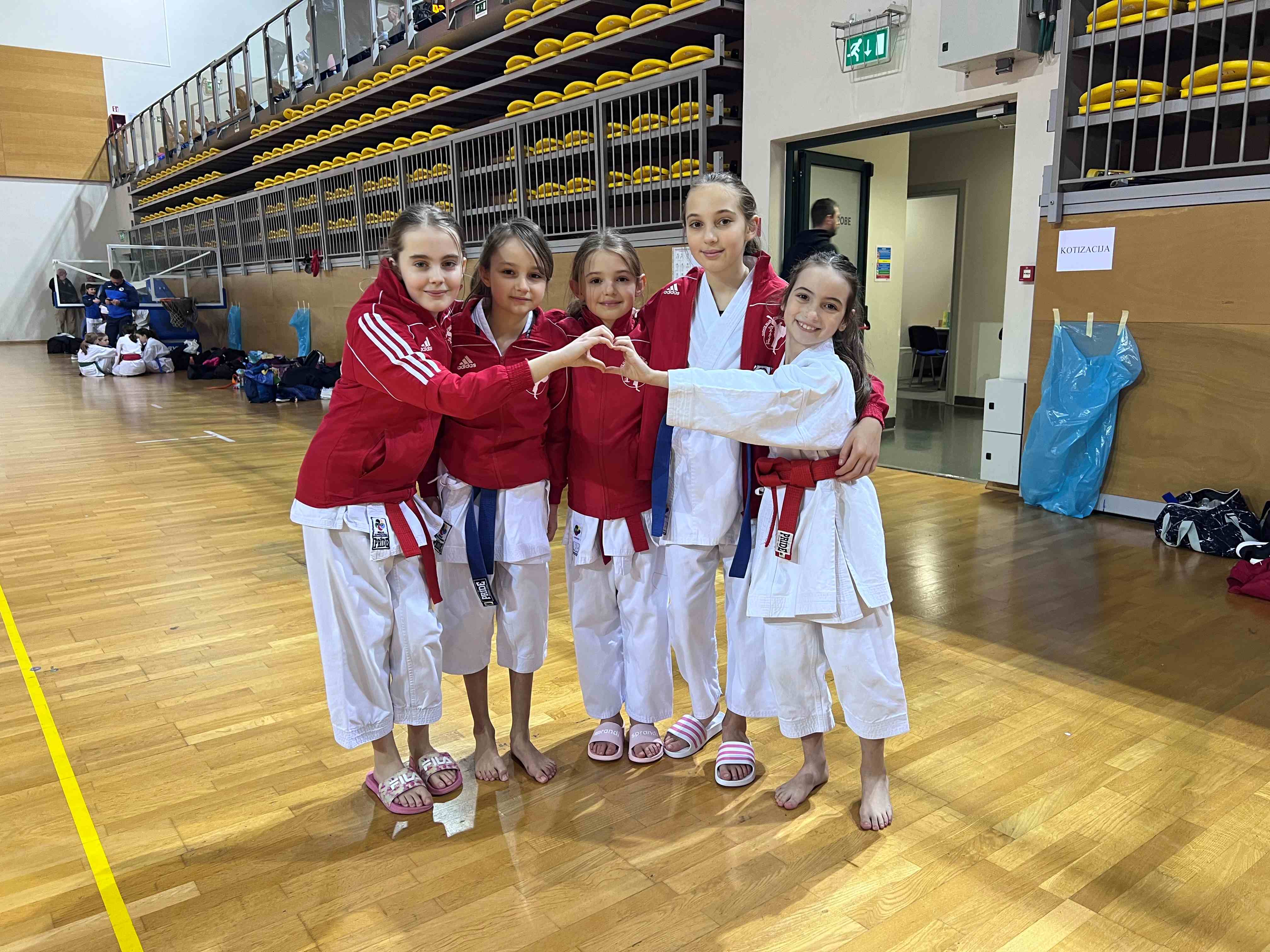 Karate klub Finida iz Poreča na međunarodnom OPATIJA CUPU zauzeo peto mjesto